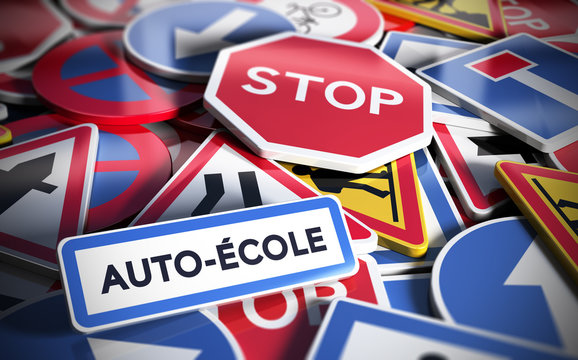 Auto Ecole Images – Browse 128 Stock Photos, Vectors, and Video | Adobe  Stock