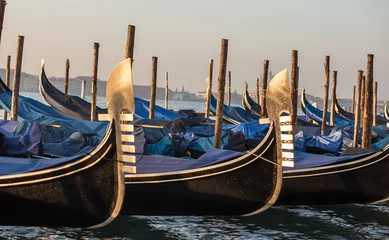 Naadloos Fotobehang Airtex gondels san marco © rusty elliott