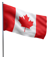 Fototapeta na wymiar Canada flag