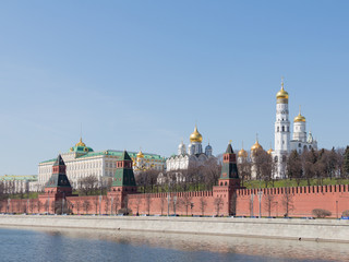 Obraz premium View of the Moscow Kremlin