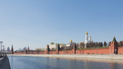 Obraz premium Lovely view of the Moscow Kremlin