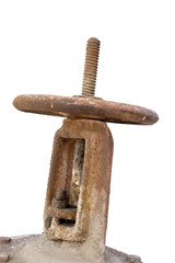 Rusted valve