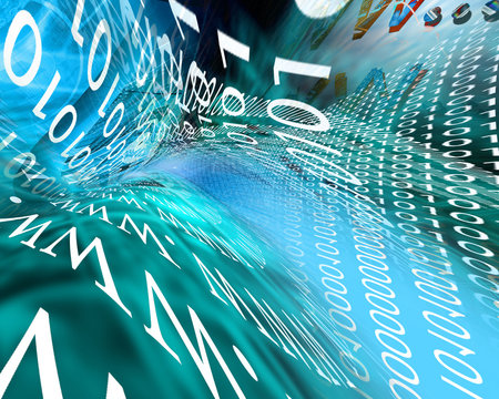 binary code background