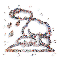 people in the form of nature.