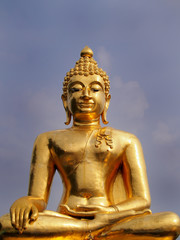 Obraz premium Big Buddha in North Thailand, Golden triangle