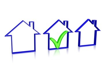 Fototapeta premium House concept