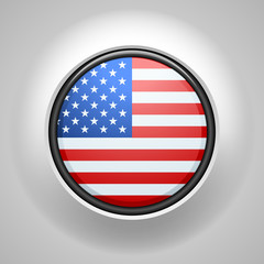 USA Button