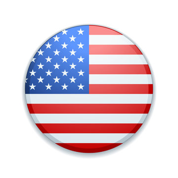 USA Button