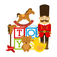 Fototapeta premium baby toys