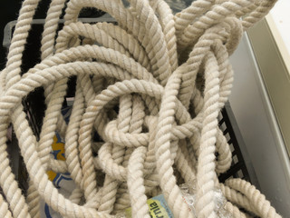 Coiled rope