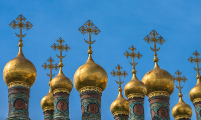 Church of the Deposition of the Robe, Moscow Kremlin, Rusiia © javarman