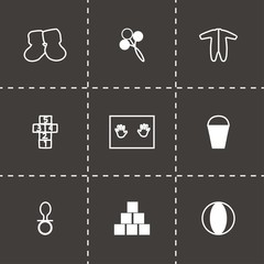 Vector Baby icon set