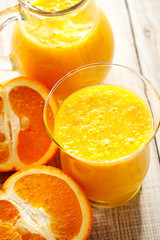 freshly pressed orange juice