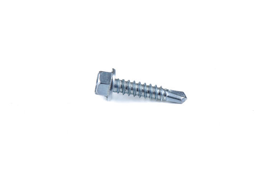 self tapping metal screw with hex head