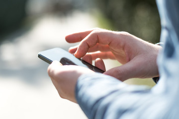 Typing on Smart phone