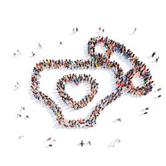 people in the form of baby diapers.