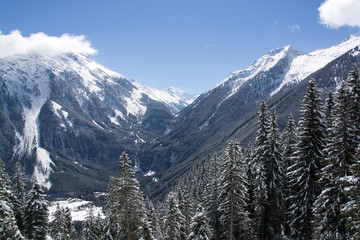 Krimmler Wasserfälle, Pinzgau, Österreich