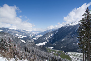Fototapeta na wymiar Pinzgau, Österreich