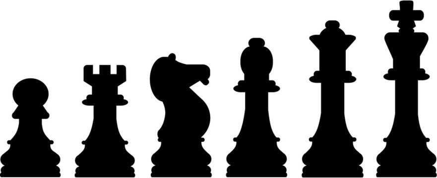 Chess Icons in a row