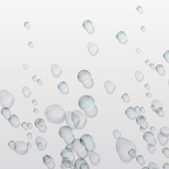 water drops on glass