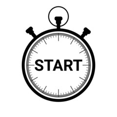 Timer icon. Design element for web site, application or game.