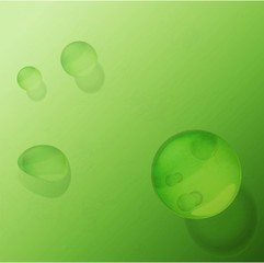 water drops on glass