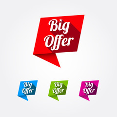 Big Offer Labels