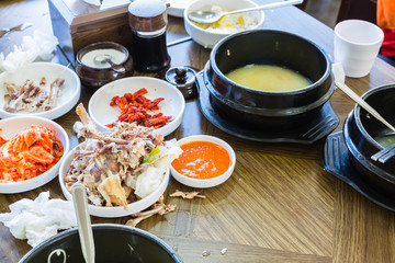 Chicken bone after eat