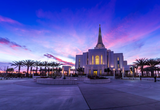 Mormon Temple in Gilbert Arizona