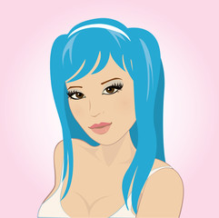 Beautiful, sexy asian girl in lingerie