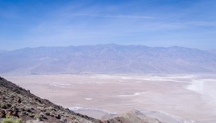 Dante's view in Death Valley