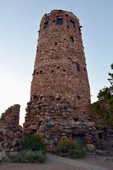 The ancient tower, Grand Canyon National Park, Arizona