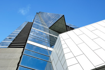 Naklejka premium Eureka Tower in City of Melbourne, Australia
