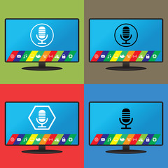 Voice control Smart TV