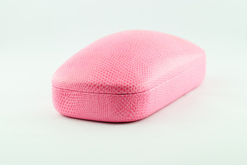 Case for glasses isolated