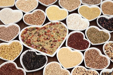 Keuken spatwand met foto Cereal and Grain Food © marilyn barbone