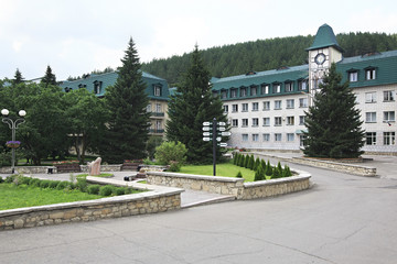 Sanatorium Altai-West in the resort Belokurikha.