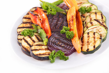 barbecue vegetables
