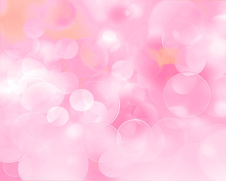 abstract background pink and fresh bokeh
