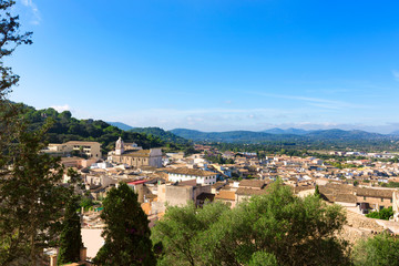 Obraz premium Majorca Capdepera village at Mallorca Balearics