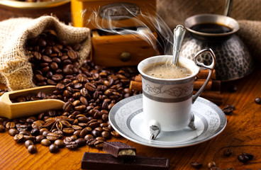 Coffee Espresso. Cup Of Coffee