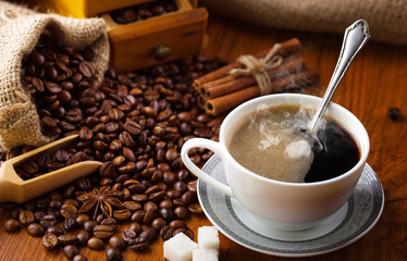 Coffee Espresso. Cup Of Coffee