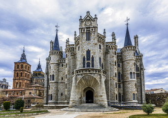 Fototapeta premium Astorga Epsiscopal Palace