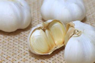 ニンニク　クローズアップ