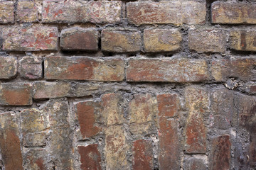 Old brick wall texture - Stock Image