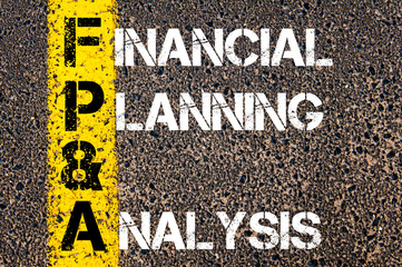 Business Acronym FP&A – Financial Planning & Analysis