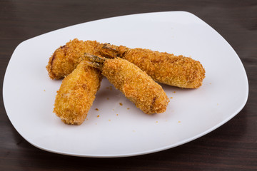 Fried prawn tempura
