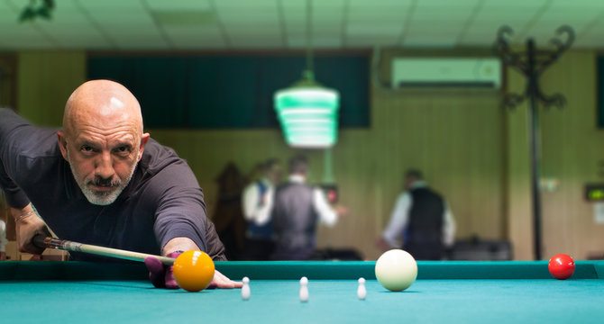 Giocatore di biliardo