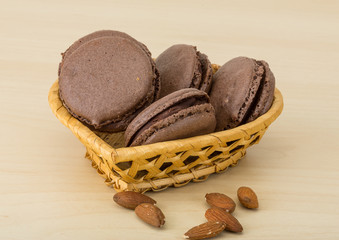 Chocolate macaroons