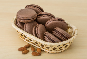 Chocolate macaroons